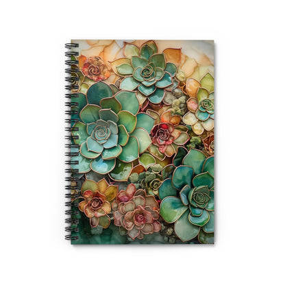 Gorgeous, artistic floral  journal or Notebook.  minimalist, Notes Spiral Notebook - Ruled Line