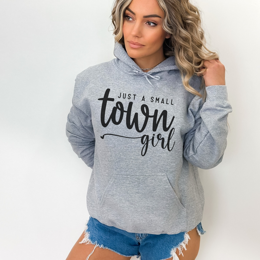 Just a small town girl! Heavy Blend™ Hooded Sweatshirt